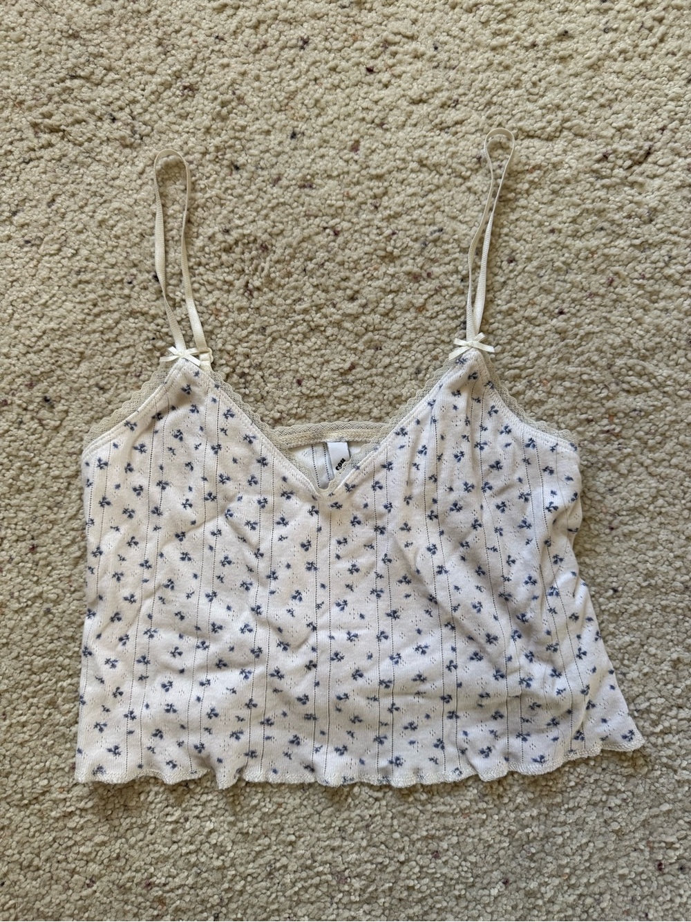 Cou cou intimates Cropped Cami Tank Top size S